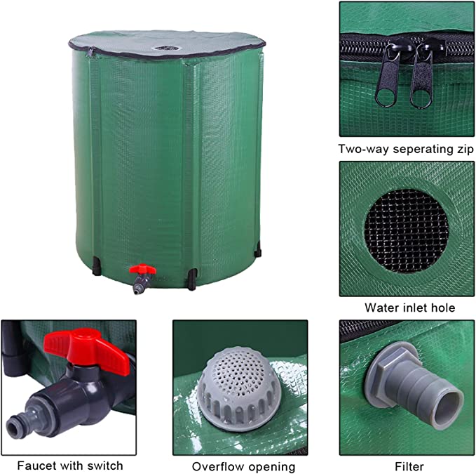 Collapsible water tank