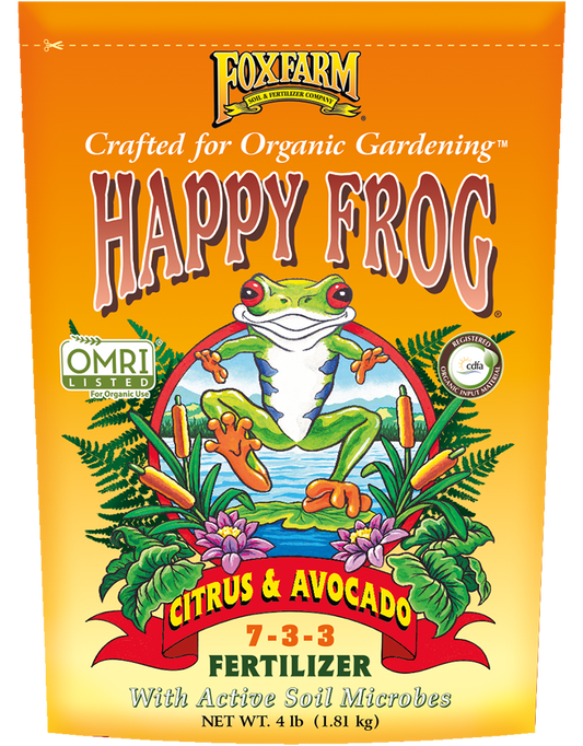 Happy Frog Citrus & Avocado Dry Fertilizer 4lb