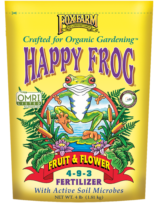 Happy Frog Fruit & Flower Dry Fertilizer 4lb