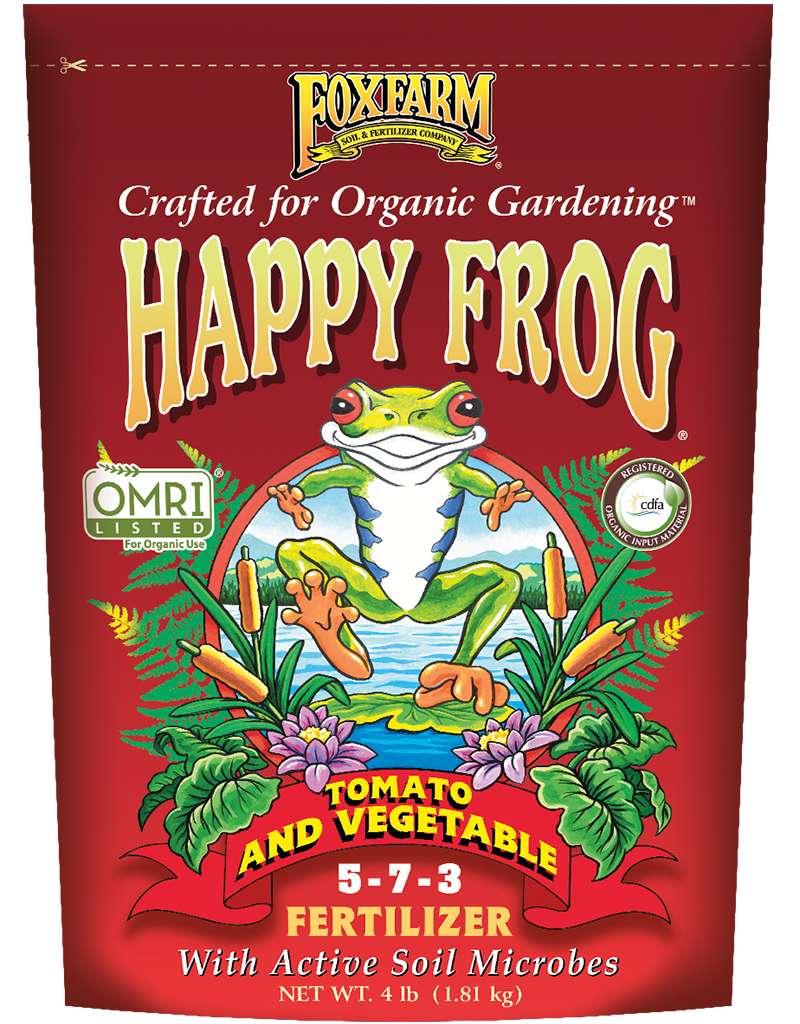 Happy Frog Tomato & Vegetable Dry Fertilizer 4lb