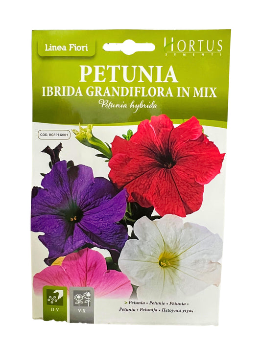 Petunia (Ibrida Grandiflora In Mix) Seeds