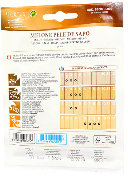 Melon( Pele De Sapo) Seeds