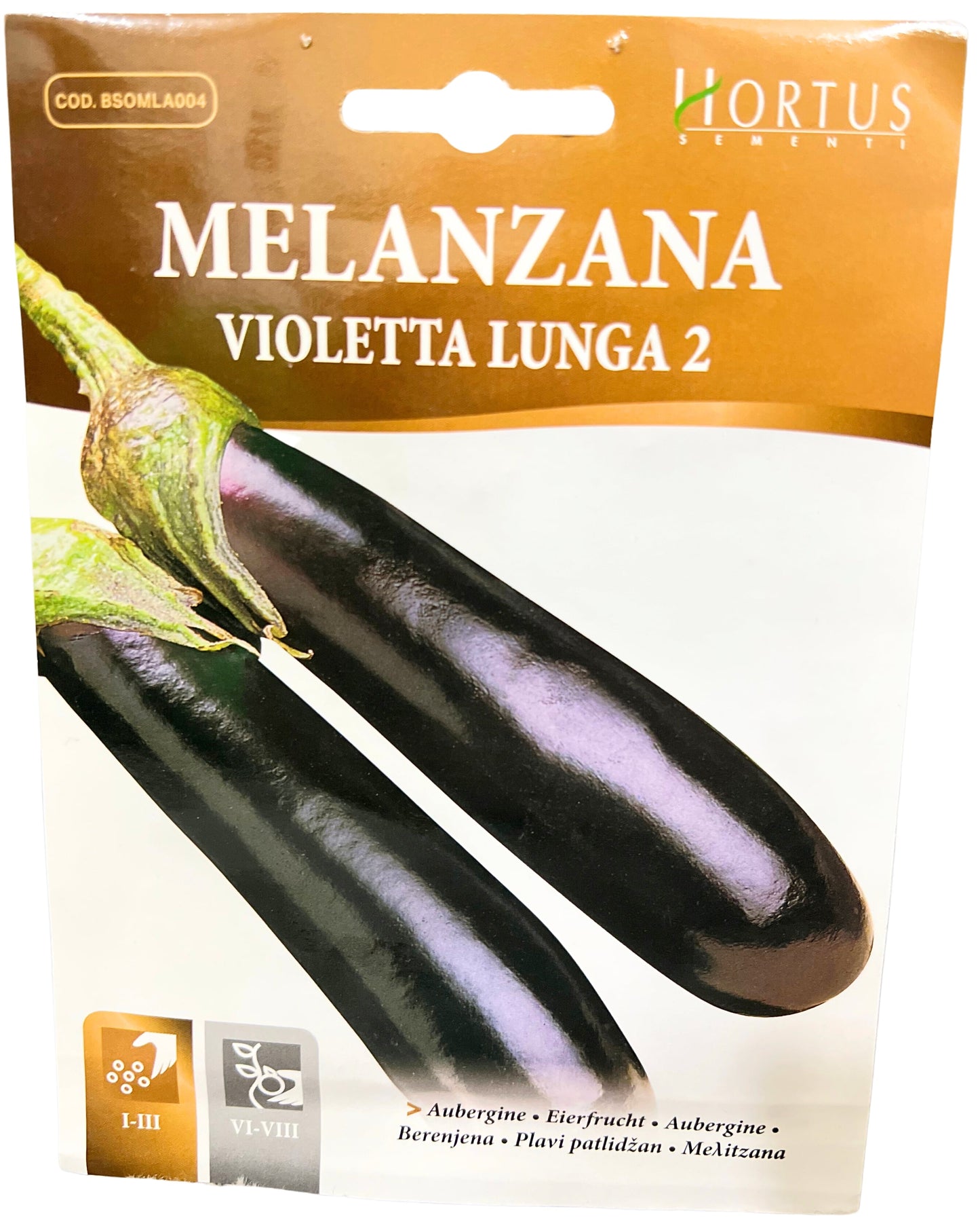 Aubergine ( Violetta Lunga 2) Seeds