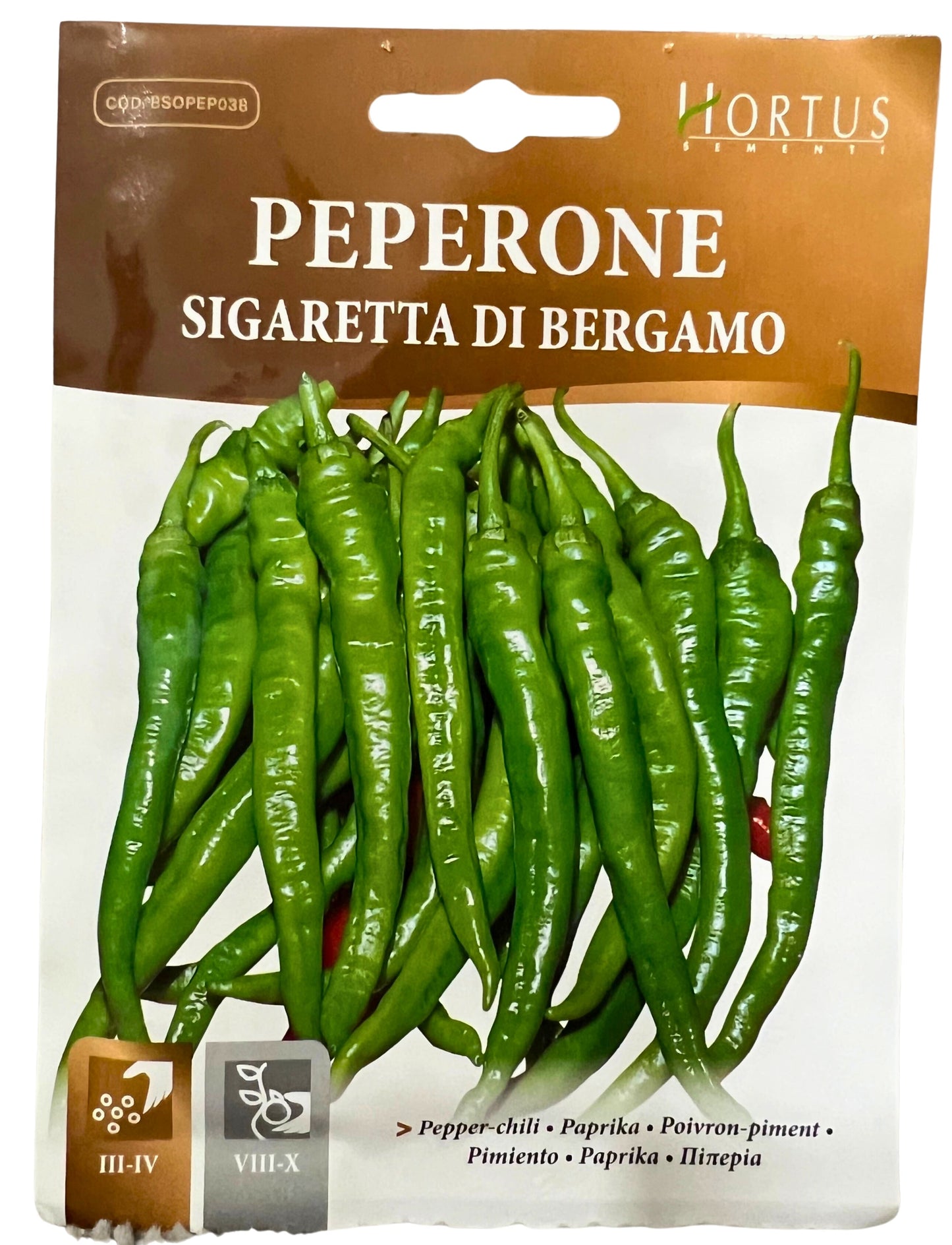 Pepper-chili ( Sigaretta Di Bergamo) Seeds