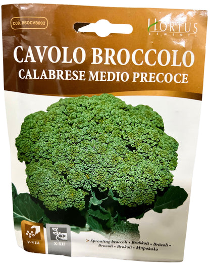 Sprouting Broccoli (Calabrese Medio Procece) Seeds