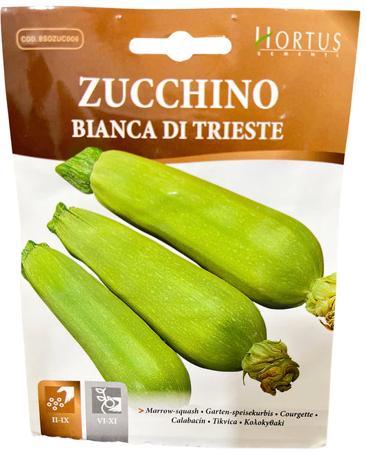 Marrow-squash (Bianca Di Trieste) Seeds