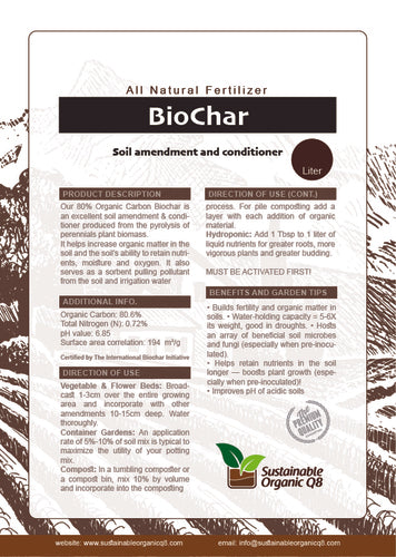 BioChar - Soil Amendment & Conditioner